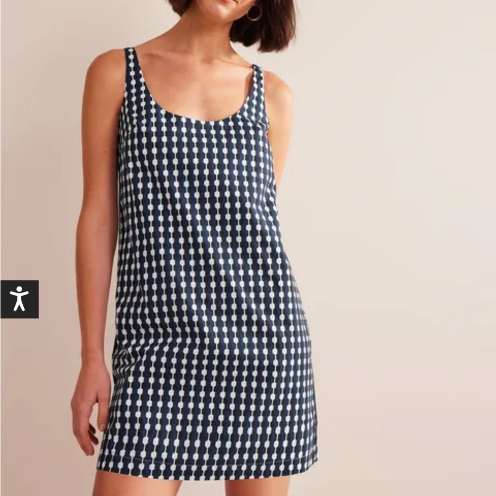 NWT: Boden Scoop Neck Shift Dress